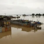 Floodwaters in Lokoja