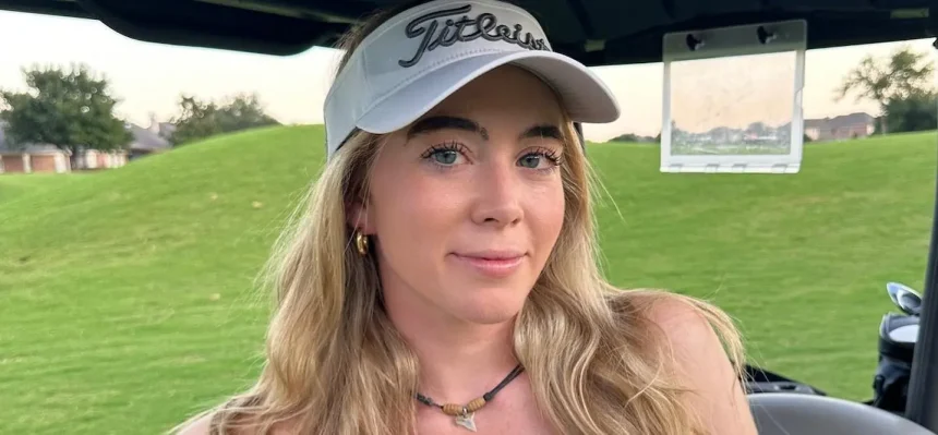 Golfer Grace Charis In Plunging Top Teases ‘Extreme Golf Rizz 1 e1702152099980