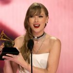 Taylor Swift AOTY 2024 GRAMMYs