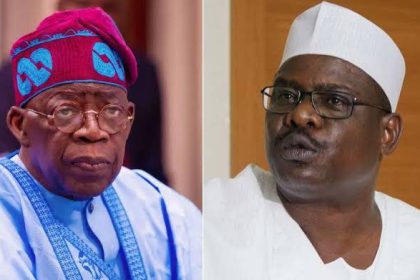 Bola Tinubu and Ali Ndume