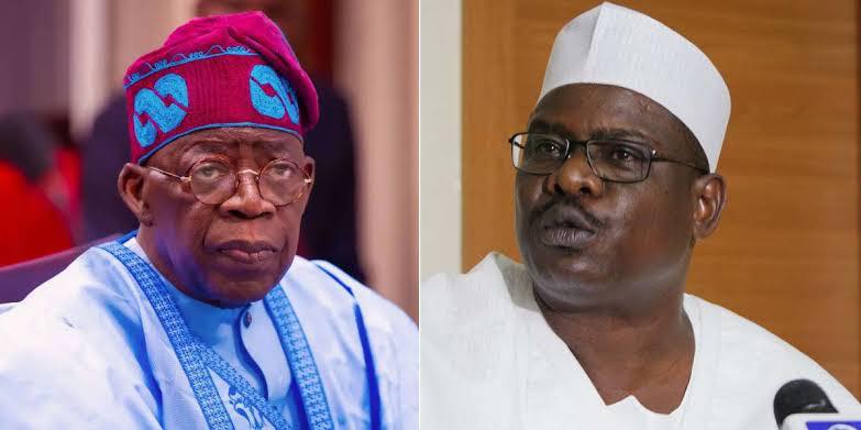 Bola Tinubu and Ali Ndume