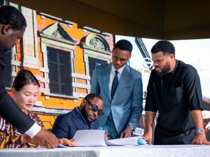 Davido seal deals with GAC MOTORS
